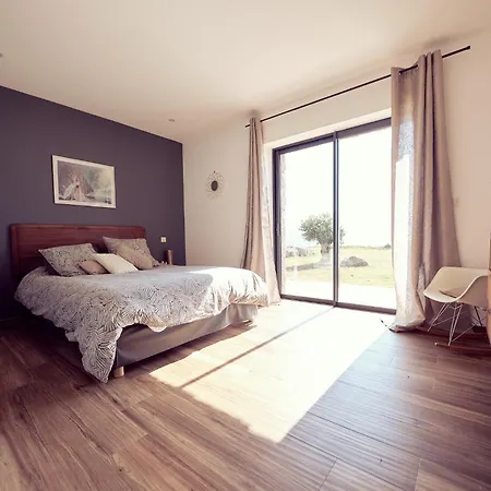 Contemporary Villa, Panoramic Sea View Corbara